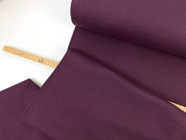 Basic Bündchen Aubergine