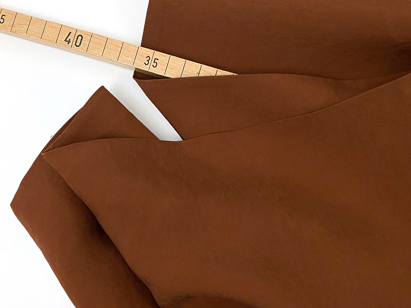 Viskose Stone Washed light, Bronze Brown – Bild 2