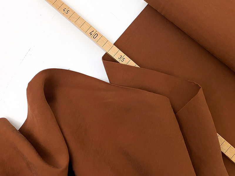 Viskose Stone Washed light, Bronze Brown