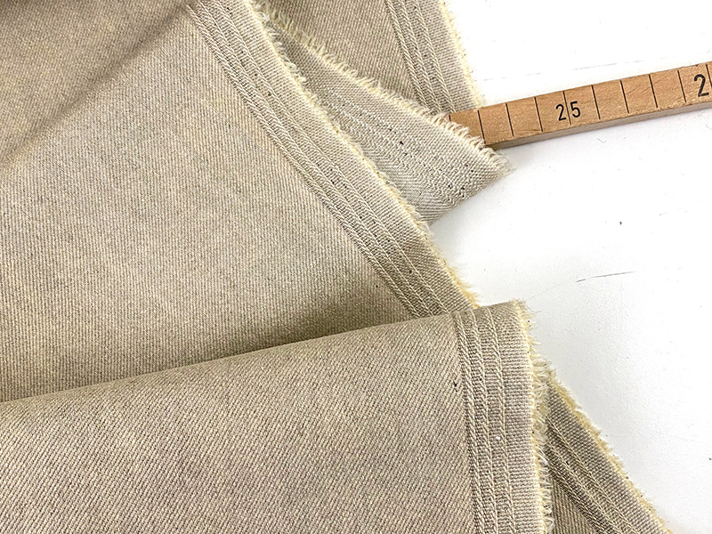 Designerleftover Denim "Highland", Sand – Bild 2