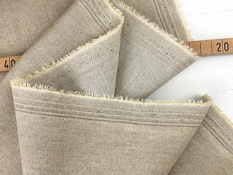 Designerleftover Denim "Highland", Sand – Bild 3