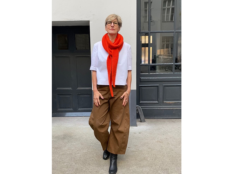 Designerleftover Denim "Dundee", Toffee & Brick – Bild 3