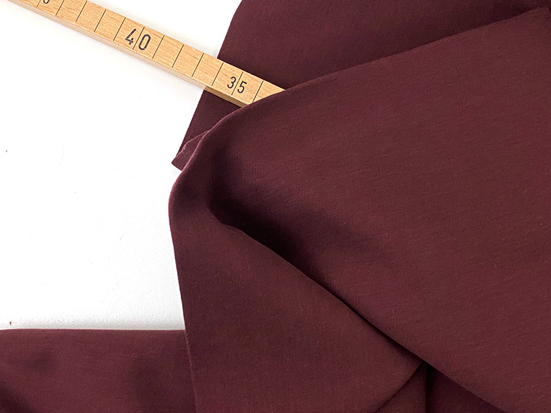Lyocell Cotton Terry, Burgundy