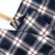 Baumwolle flanell karo 1000stoff navy ecru