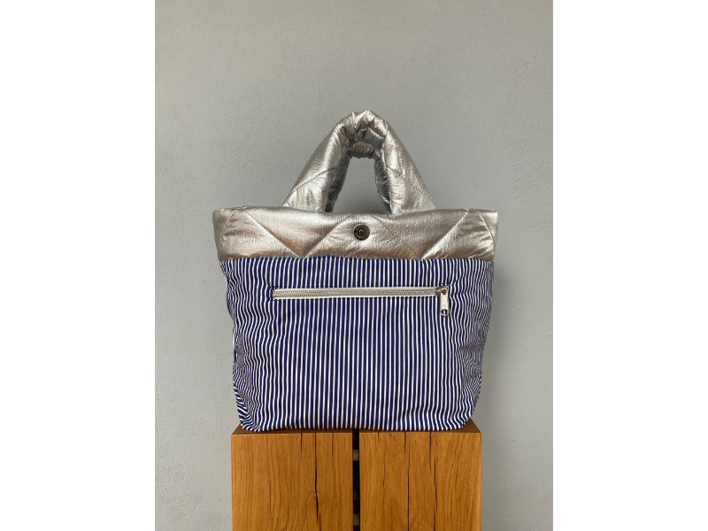 Nähpaket Space Bag "Moon" Mini & Springi, Silber limitiert – Bild 3