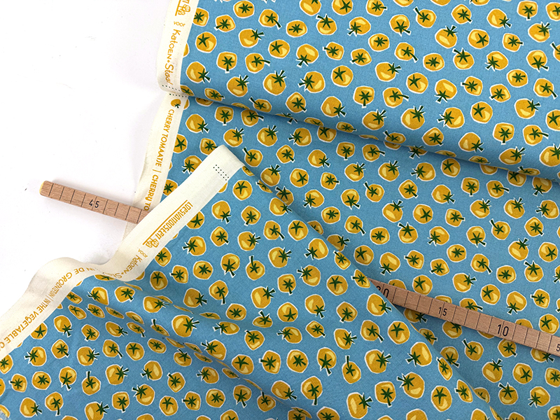 Nähpaket Schnelle Küchenschürze "Sew&Go", Cotton + Steel Strawberries Mint – Bild 5