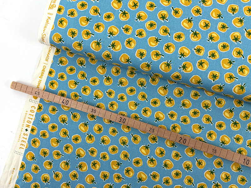 Nähpaket Schnelle Küchenschürze "Sew&Go", Cotton + Steel Strawberries Mint – Bild 4