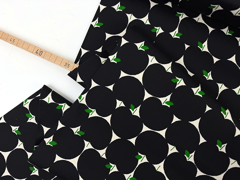 Nähpaket Schnelle Küchenschürze "Sew&Go", Big Apple Japan Ocker – Bild 2