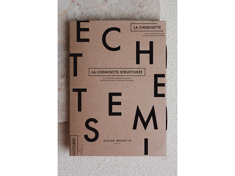 La Chemisette Structurée, Atelier Brunette, Papierschnittmuster