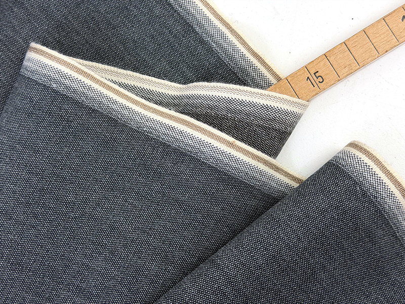 Designer Denim Cotton Chambray, Graublau