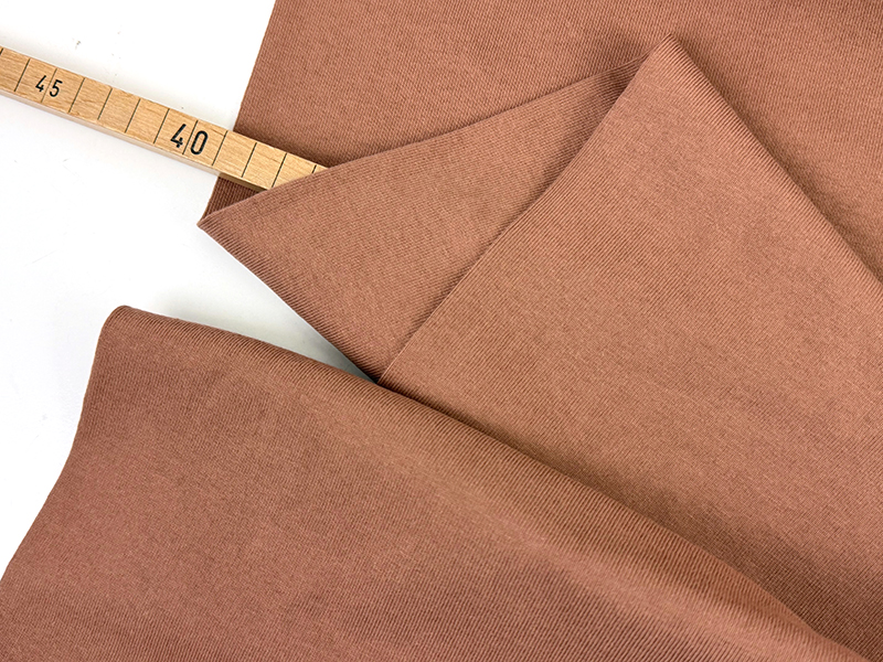 Knit Cotton, 100% Baumwolljersey, Moccha Mousse / Nougat