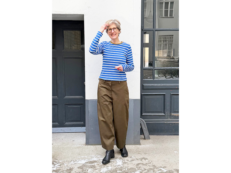 SmartPattern "Business Hose HB01" in Kooperation mit 1000stoff, Papierschnittmuster