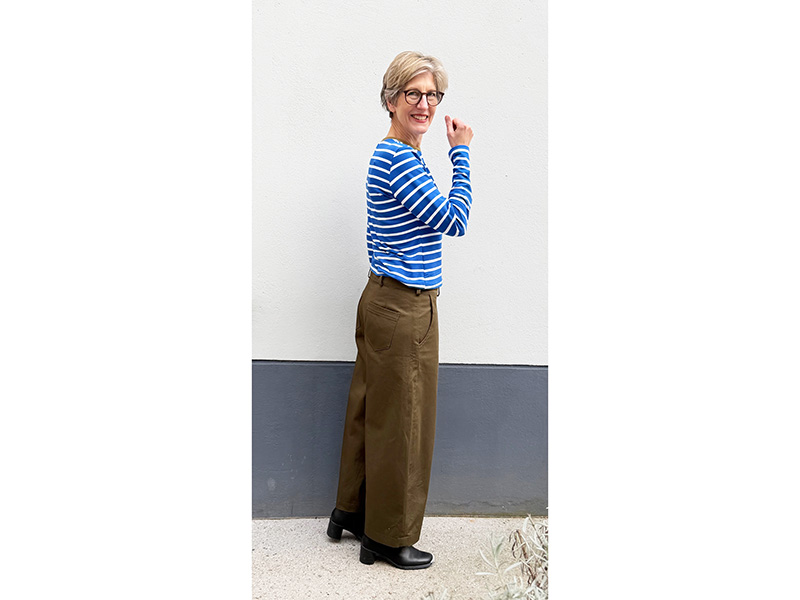 SmartPattern "Business Hose HB01" in Kooperation mit 1000stoff, Papierschnittmuster – Bild 2