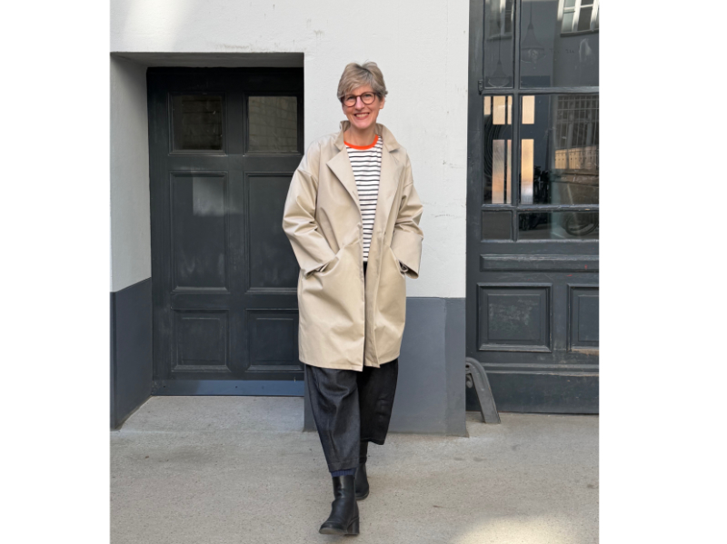 Papierschnittmuster Mantel Shalli von Swing & Sew