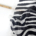 Woven Tencel Abstract Stripes, Navy