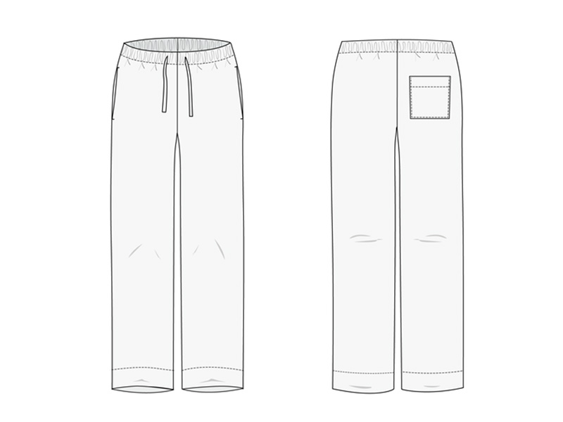 SmartPattern "Easy-Wideleg-Hose HE01" Papierschnittmuster – Bild 3