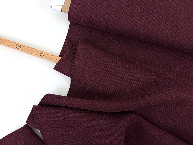 Shop the Look **1000Stoff Easy Wideleg HE01**, Lyocell Leinen Twill Burgundy – Bild 5