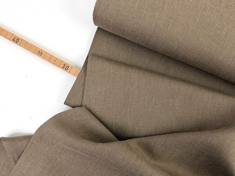 Lyocell Leinen Twill, Cappuccino