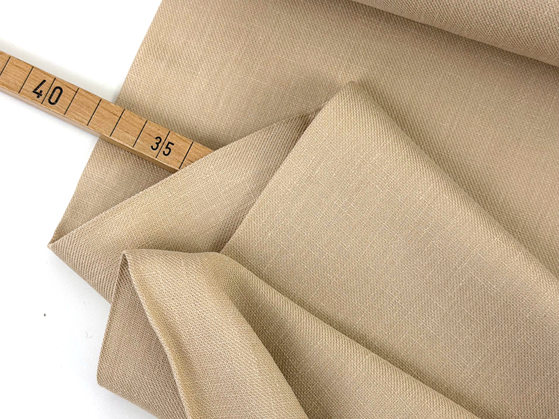 Lyocell Leinen Twill, Dune – Bild 2
