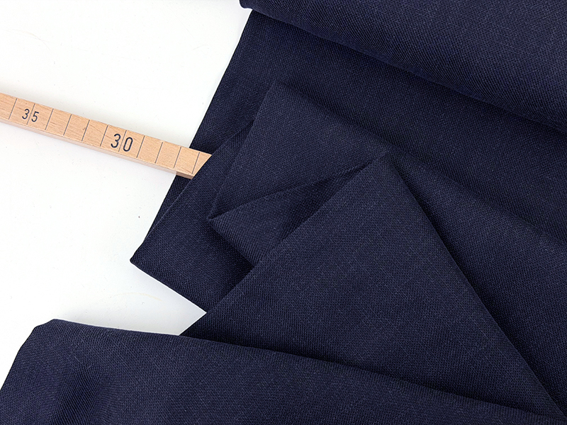 Shop the Look **1000Stoff Easy Wideleg HE01**, Lyocell Leinen Twill Navy – Bild 2