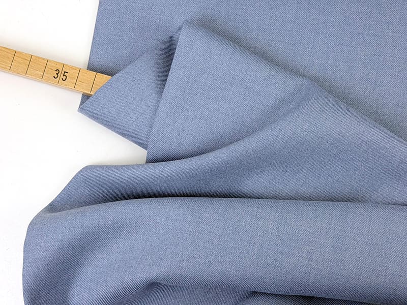 Woven Bamboo, Light Denim, Jeansblau hell