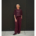 Shop the Look **1000Stoff Easy Wideleg HE01**, Lyocell Leinen Twill Burgundy