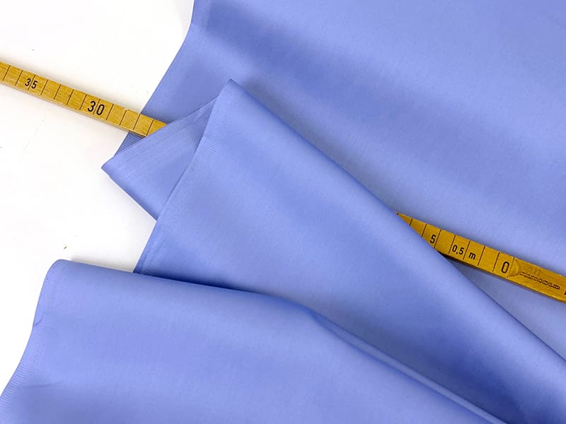 Cotton Satin, Baumwollsatin, Sky – Bild 3