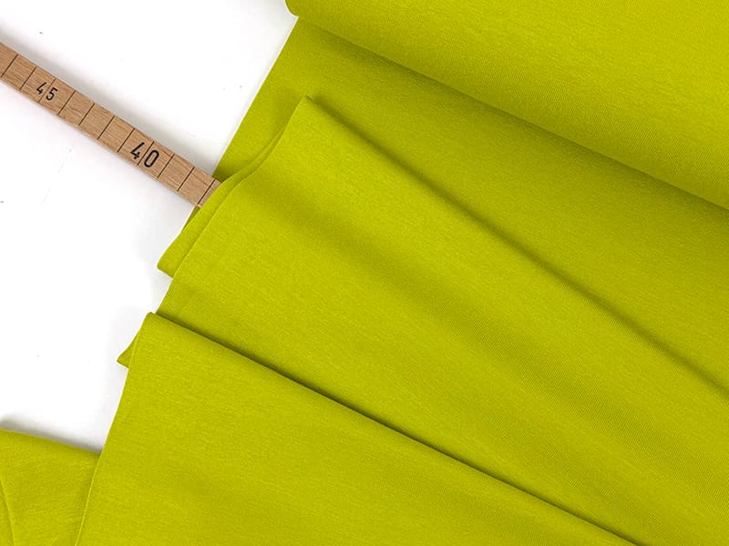 Viskosejersey Premium, Lime – Bild 2
