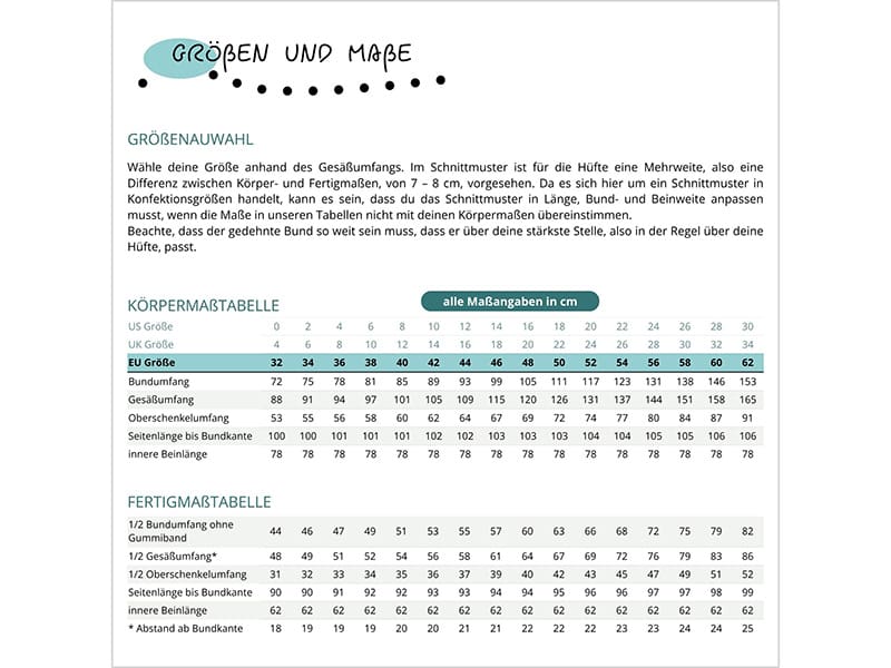 SmartPattern "Easy-Barrel-Leg-Hose HE02" Papierschnittmuster – Bild 7