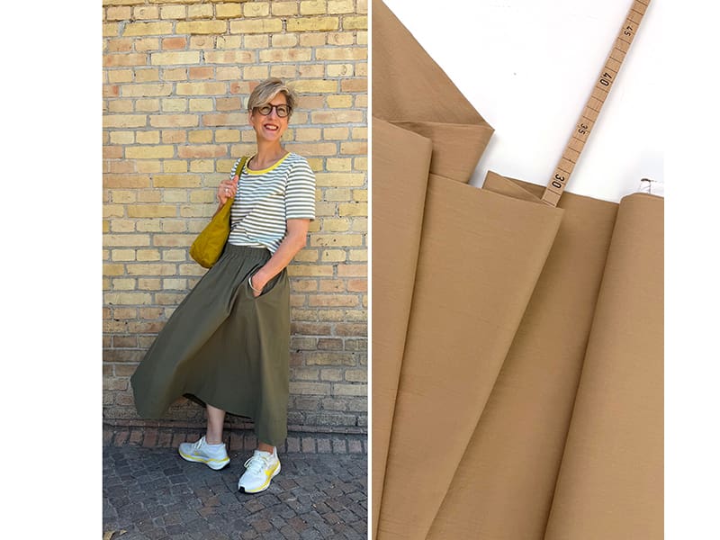 Shop the Look **Frau Kari studioschnittreif**, Summer Cotton Sand