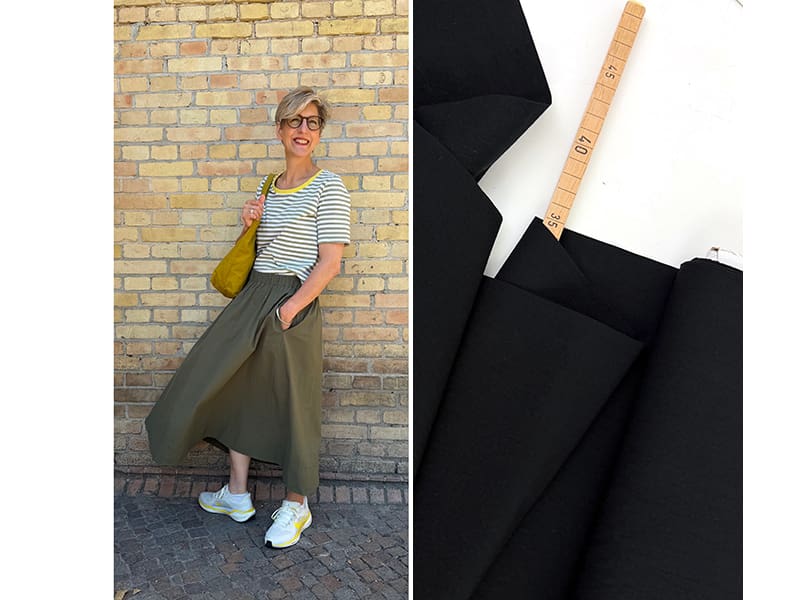 Shop the Look **Frau Kari studioschnittreif**, Summer Cotton Schwarz