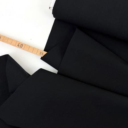 Cotton washed summer 1000stoff schwarz