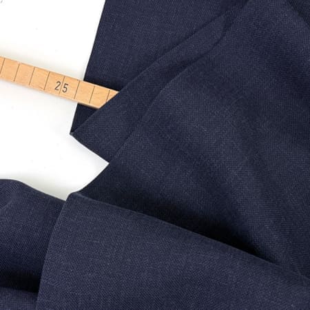 Lyocell leinen twill 1000stoff navy det