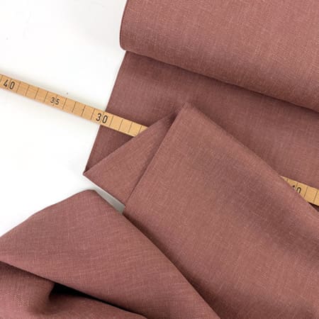 Lyocell leinen twill 1000stoff oldrose