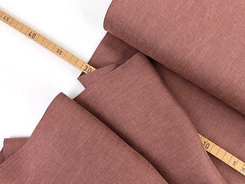Lyocell Leinen Twill, Dusty Rose – Bild 5