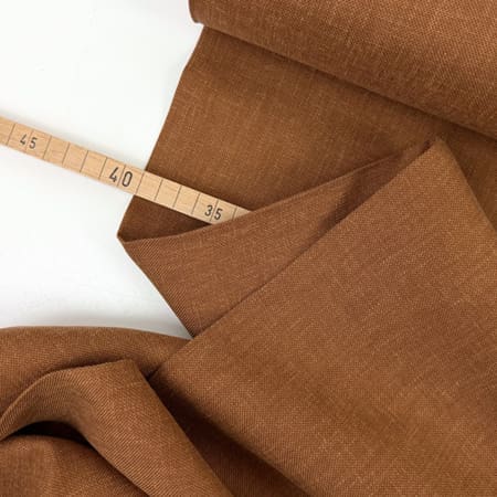 Lyocell leinen twill 1000stoff pecan d