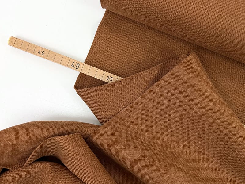 Lyocell Leinen Twill, Pecan