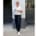 Shop the Look **smartPattern Easy Barrel Leg HE02**, Designer Cotton Navy
