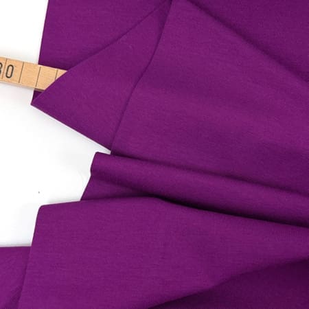 Tricot luxe viskose jersey 1000stoff dark magenta d