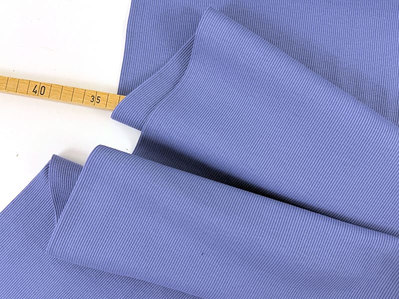 Fibre Mood Rippenbündchen Blue Lavender