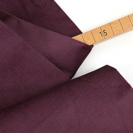 Cotton feincord babycord 1000stoff burgundy d