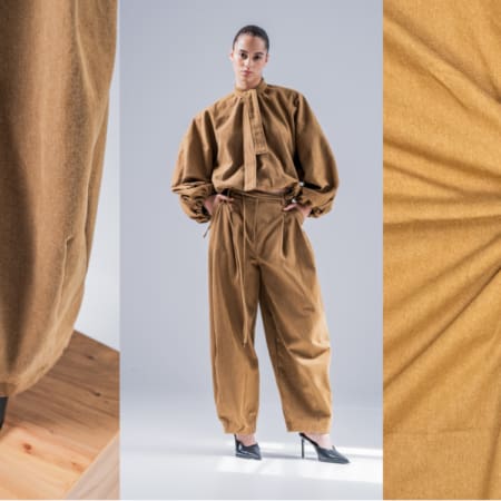 Denim washed heavy sand fibremood 1000stoff nori