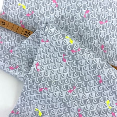 Hokkoh oskikkä koi 1000stoff grau neon