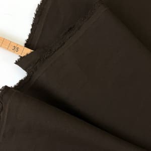 Designer baumwolle twill braun 1000stoff d