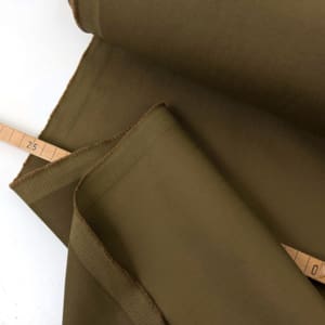 Designer baumwolle twill braun khaki 1000stoff