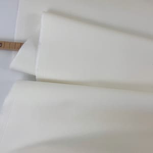 Designer baumwolle twill denim 1000stoff weiß