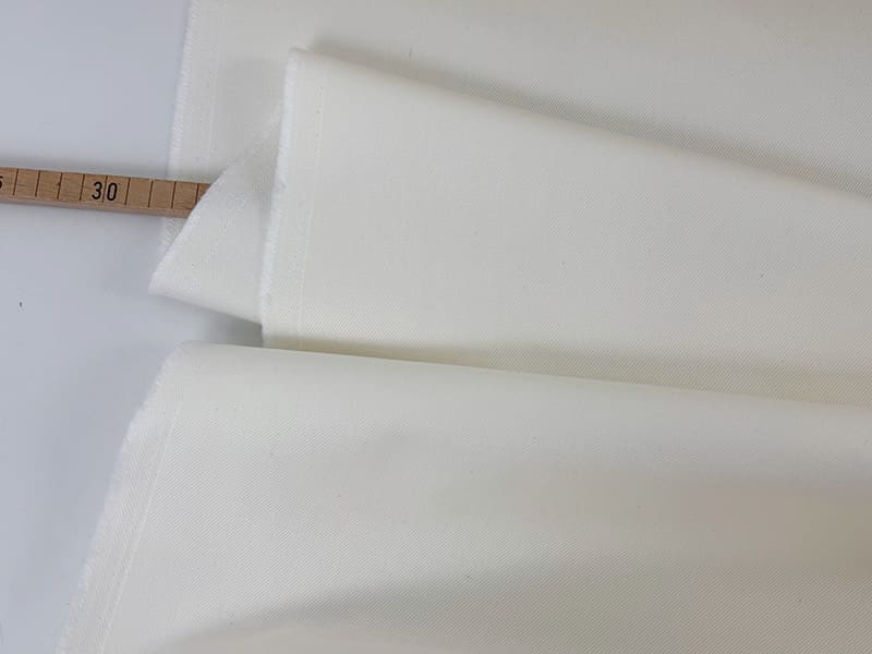 Designer baumwolle twill denim 1000stoff weiß