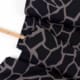 Designer rippenjersey giraffe 1000stoff