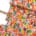 Designer rippenjersey konfetti 1000stoff