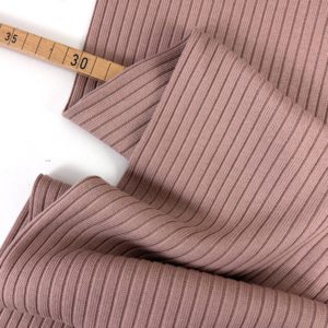 Bambus strick rippe 1000stoff blush